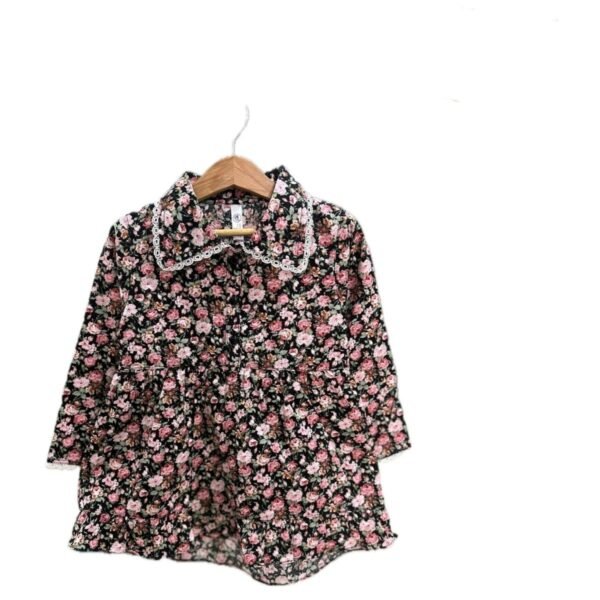 Printed Floral Cotton Frock for Girls