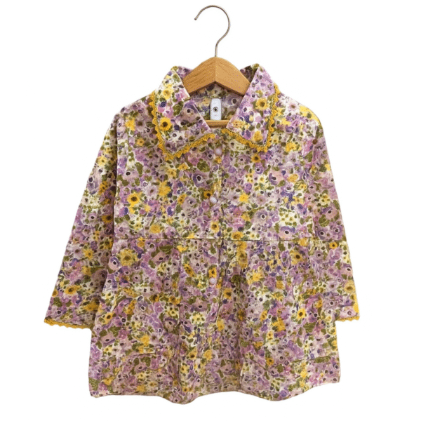 Printed Floral Cotton Frock for Girls