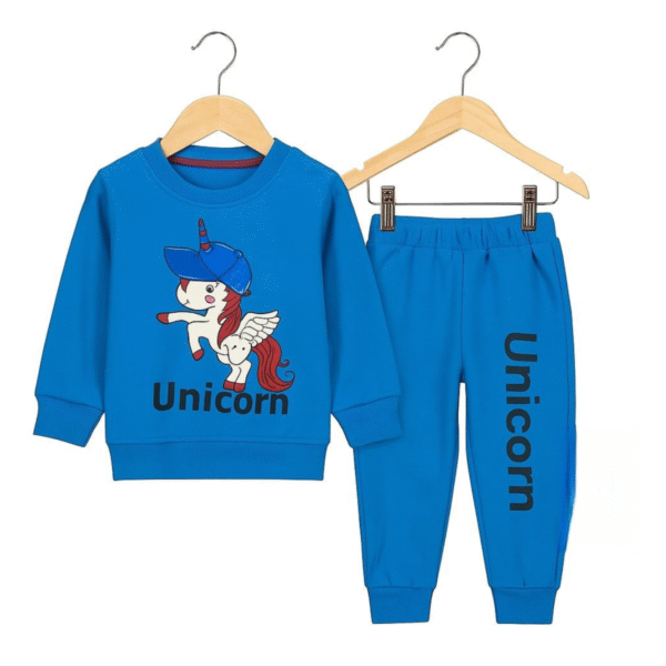 Tracksuit Fleece Unicorn Blue