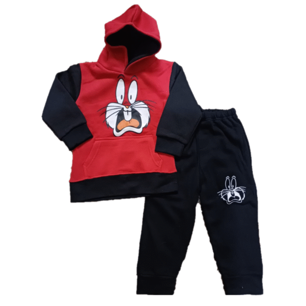 Tracksuit Fleece Bunny Hoodie