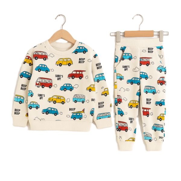 Tracksuit Fleece Cars