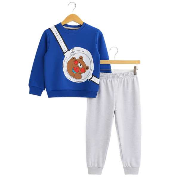 Tracksuit Fleece Bear in Blue