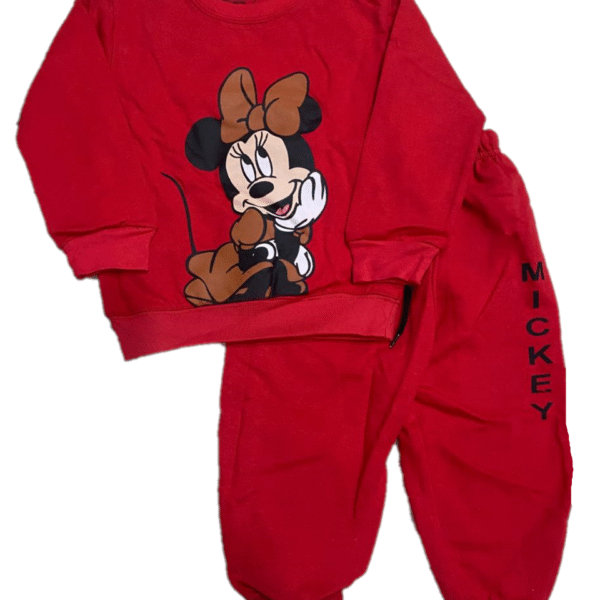 Tracksuit Fleece Minnie Mouse Red