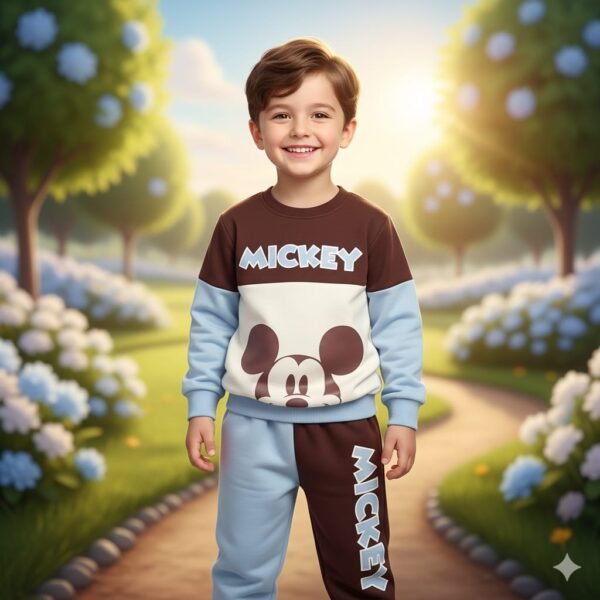 Tracksuit Fleece Mickey Colorful