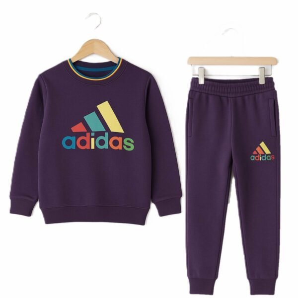 Tracksuit Fleece Adidas Purple