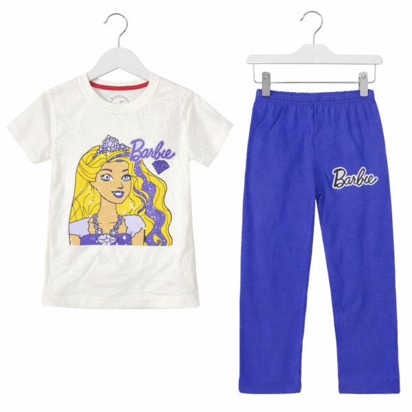 Track Suit Barbie White and Blue